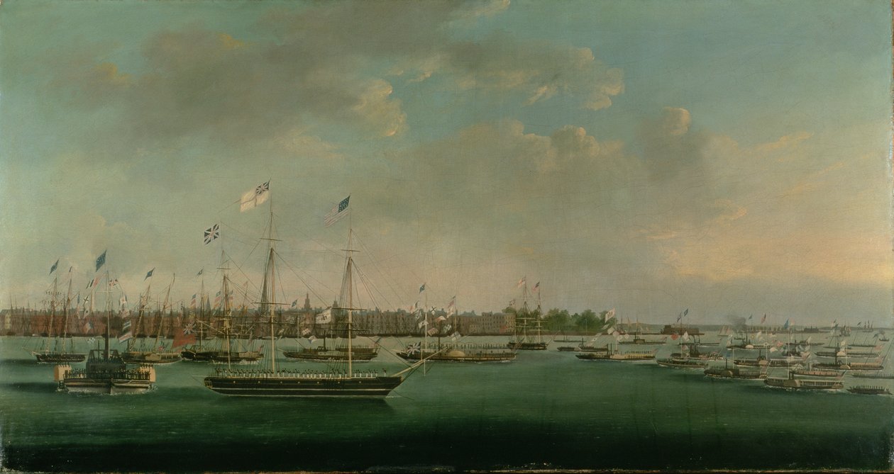 Erie Canal Celebration, New York, 1825 tekijältä Anthony Imbert