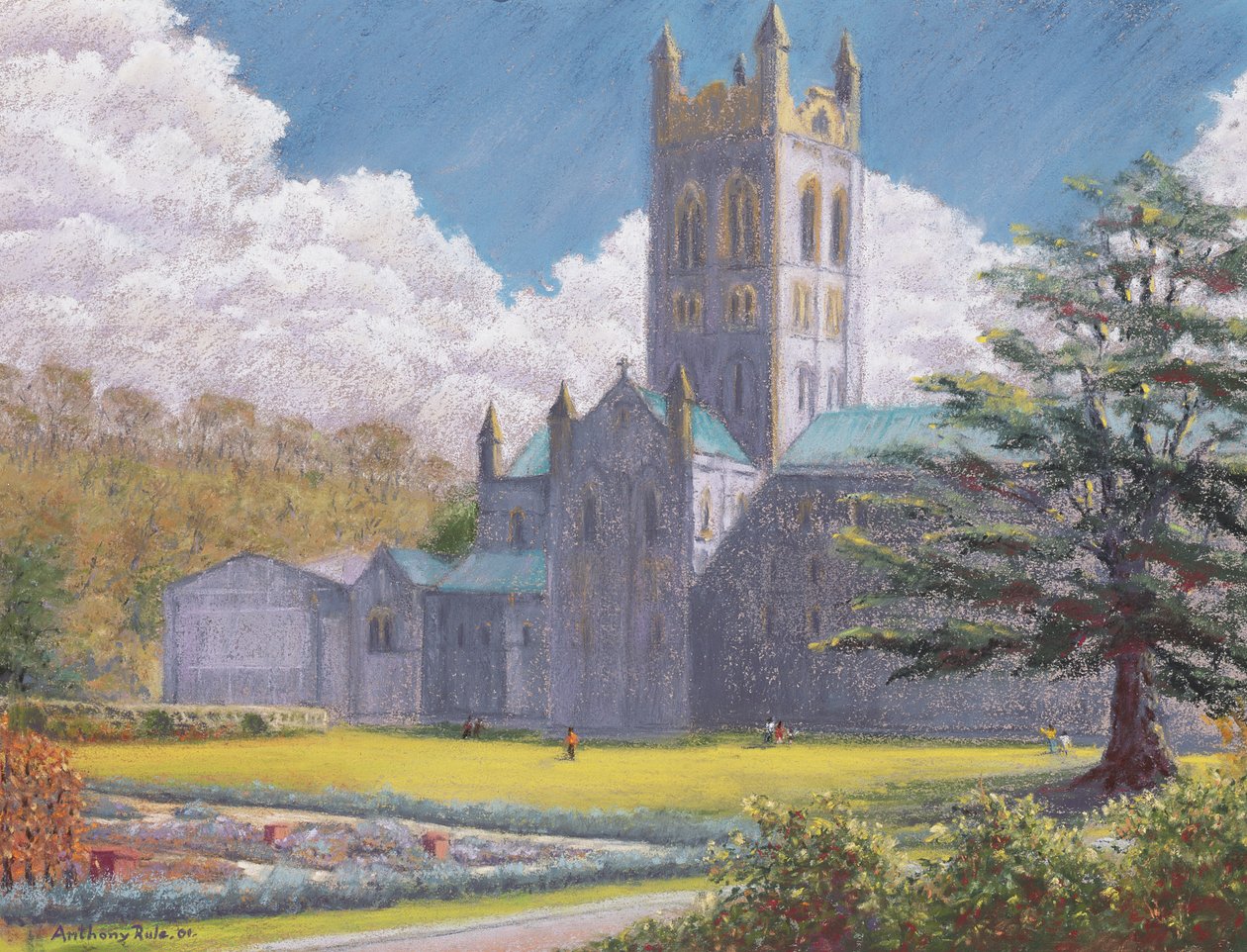 Early Spring, Buckfast Abbey, 2001 tekijältä Anthony Rule