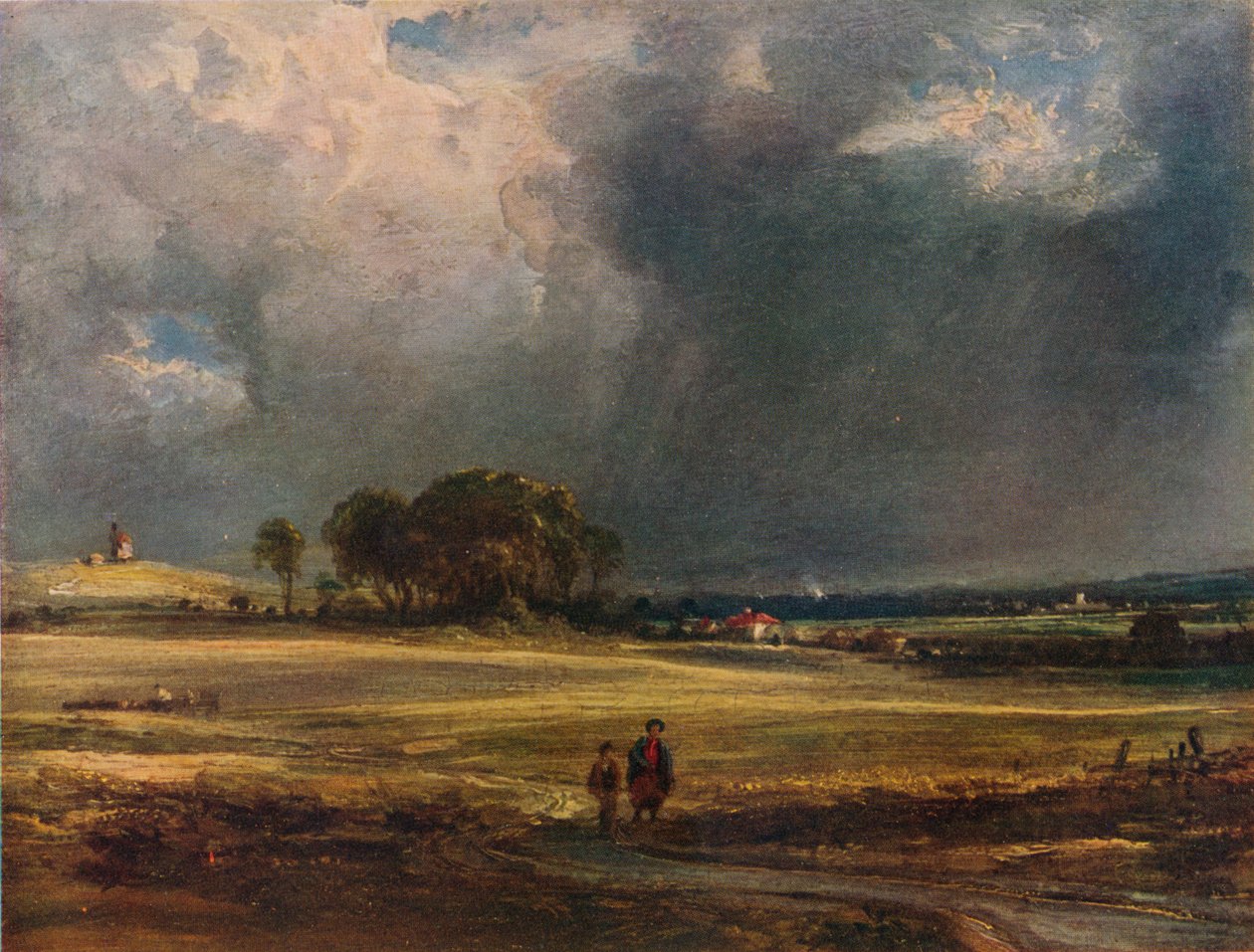 Maisema, 1800-luku, 1923 tekijältä Anthony Vandyke Copley Fielding