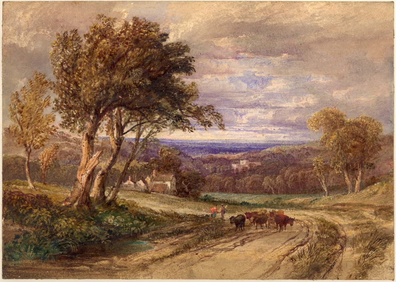 Lanercost Priory tekijältä Anthony Vandyke Copley Fielding