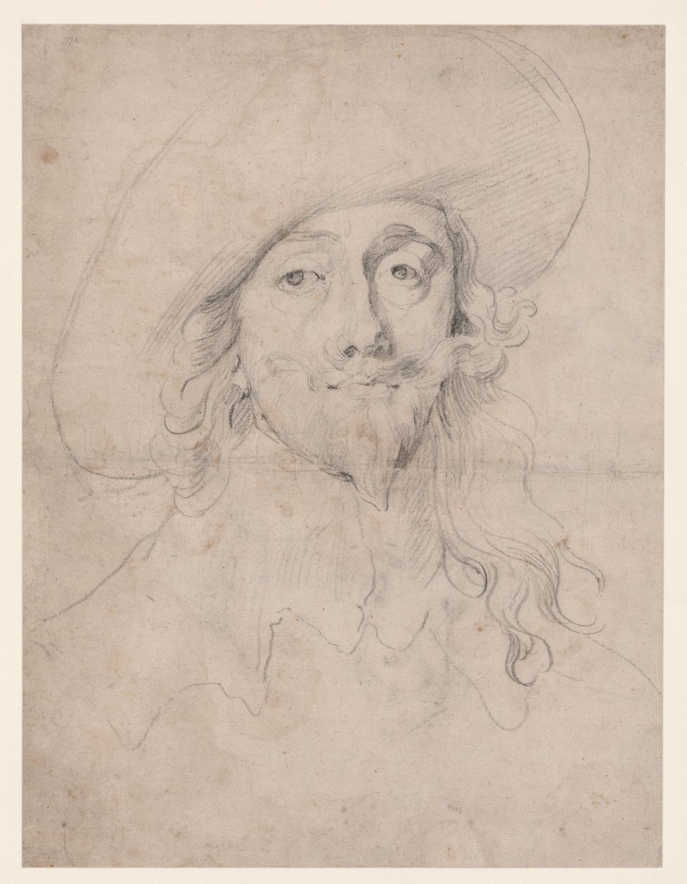 Kaarle I, n. 1632-36 tekijältä Anthony van Dyck