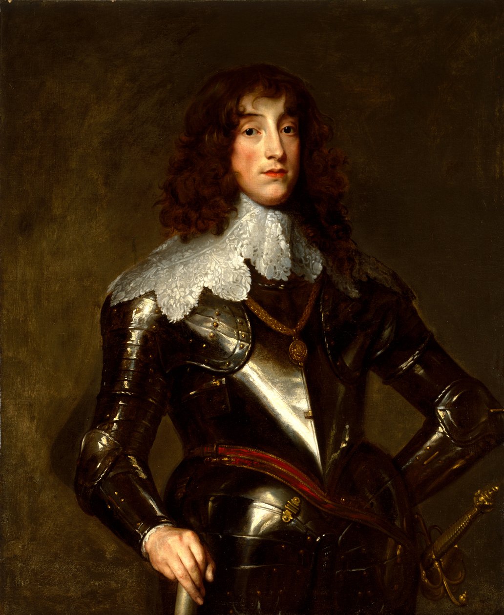 Charles Louis, vaaliruhtinas Palatine, 1637 tekijältä Anthony van Dyck