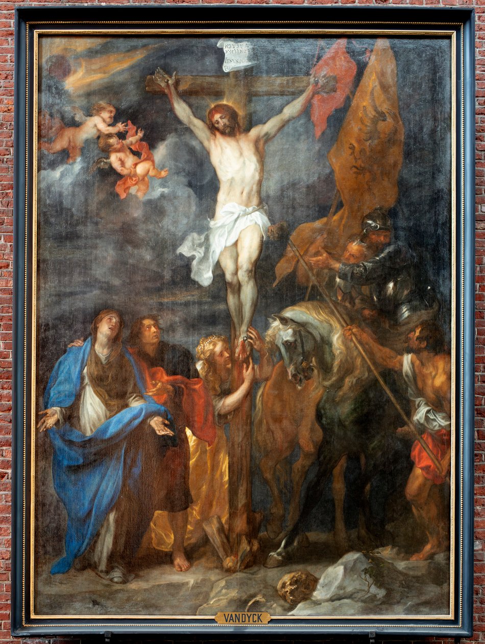 Jeesuksen ristiinnaulitseminen tekijältä Anthony van Dyck