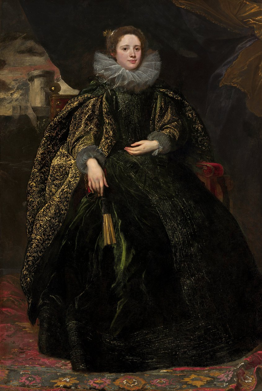 Marchesa Balbi, n. 1623 (öljy kankaalle) tekijältä Anthony van Dyck
