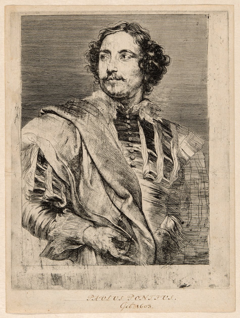 Paulus Pontius tekijältä Anthony van Dyck