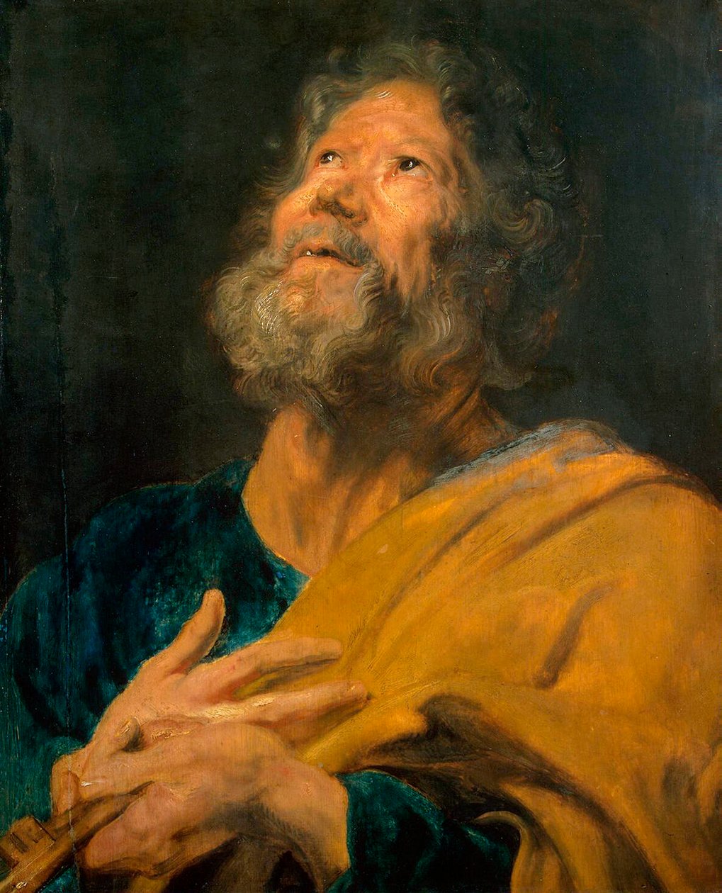 Apostoli Pietari, 1617-1618. tekijältä Anthony van Dyck