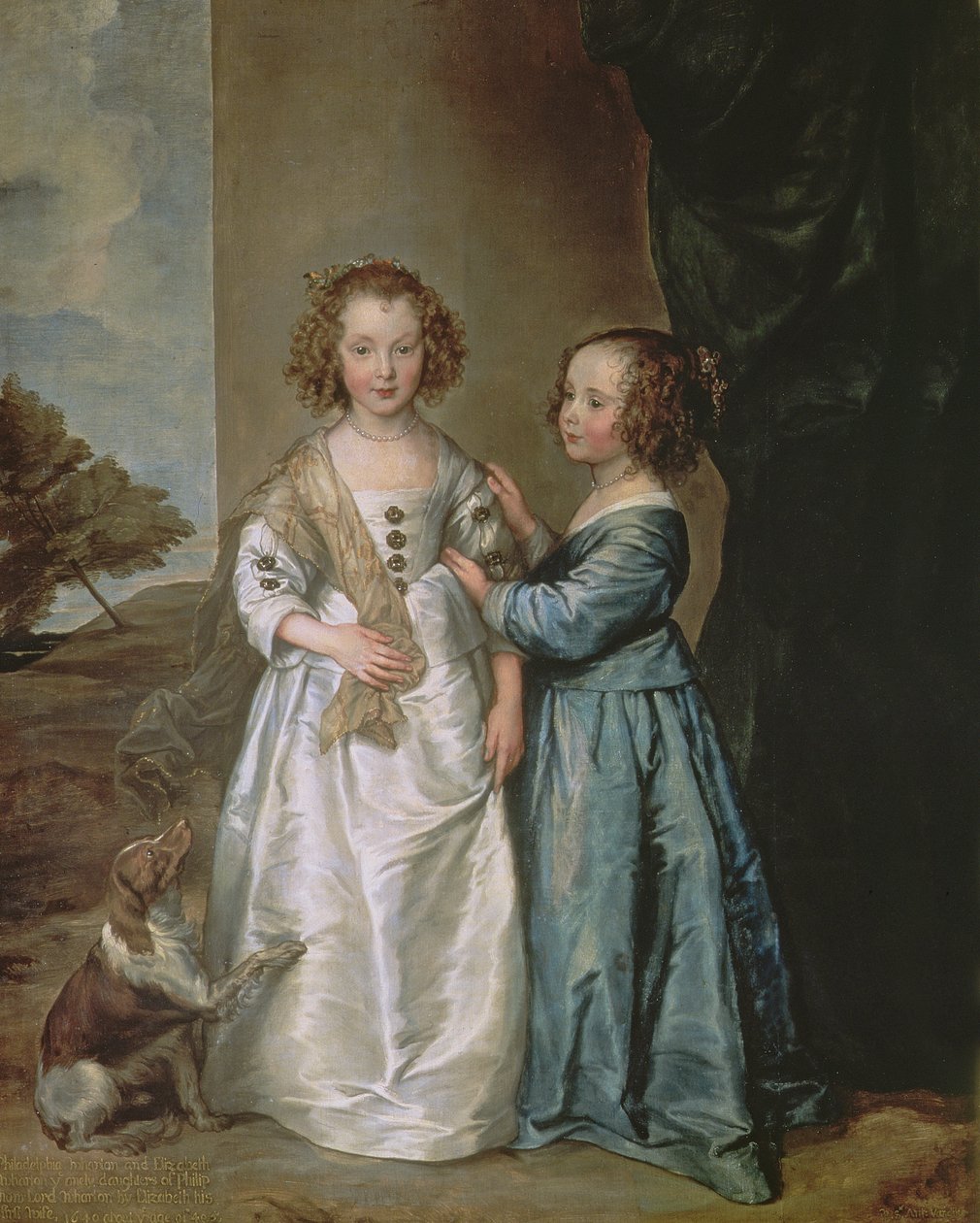 Philadelphia ja Elisabeth Wharton tekijältä Anthony van Dyck