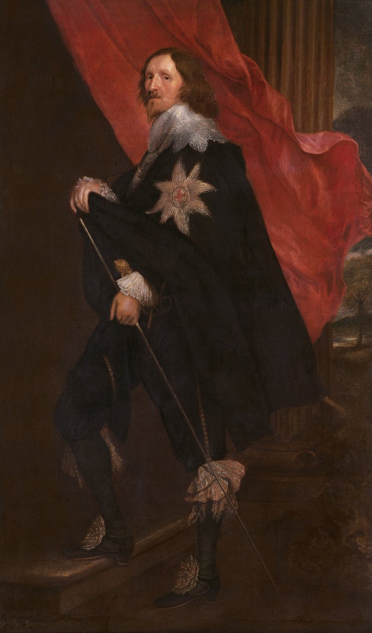 Huonekalut ja erilaiset esineet 1100- ja 1300-luvuilta tekijältä Anthony van Dyck