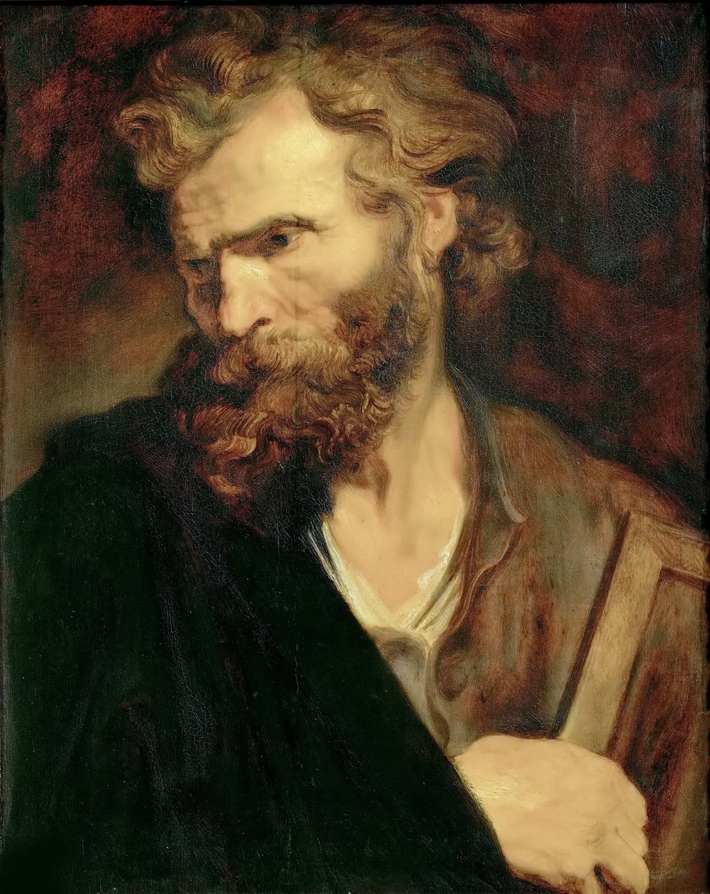 Pyhä apostoli Juudas, n. 1620. tekijältä Anthony van Dyck