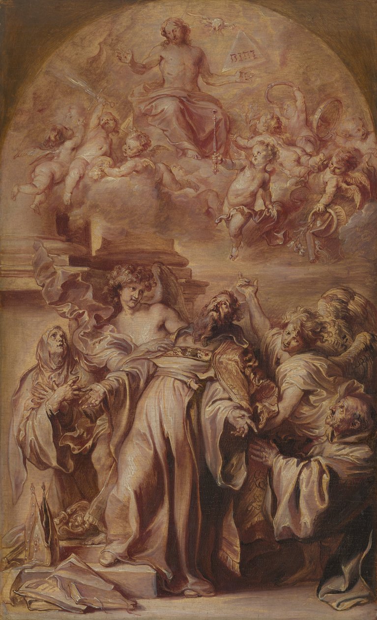 Pyhän Augustinuksen ekstaasi tekijältä Anthony van Dyck