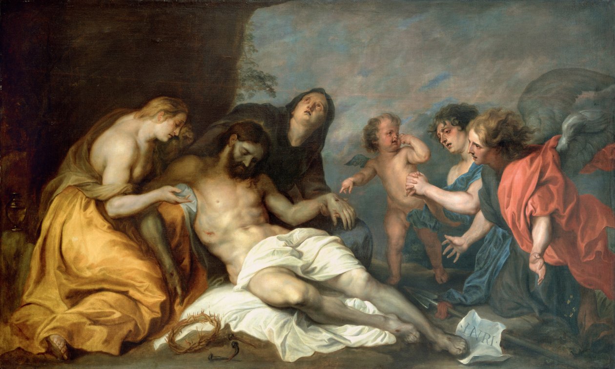 Valituslaulu Kristuksesta, noin 1637-1640 tekijältä Anthony van Dyck