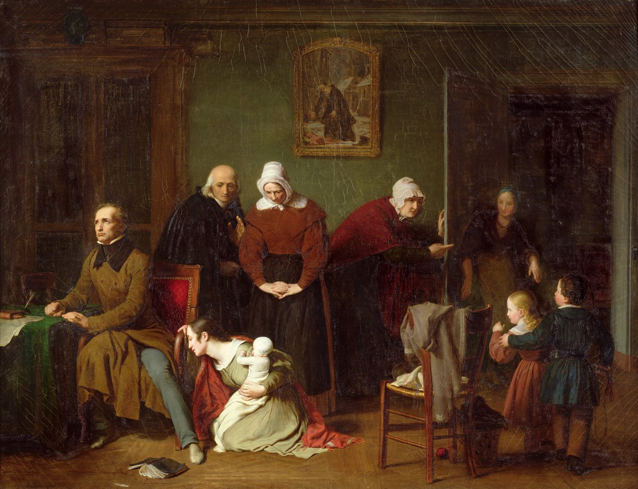 Viettelyn seuraukset, 1824 tekijältä Antoine Beranger