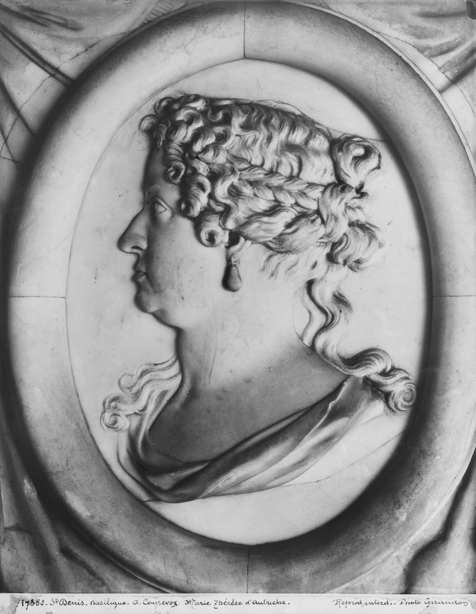Itävallan kuningatar Marie-Therese (1638-83) (marmori) tekijältä Antoine Coysevox