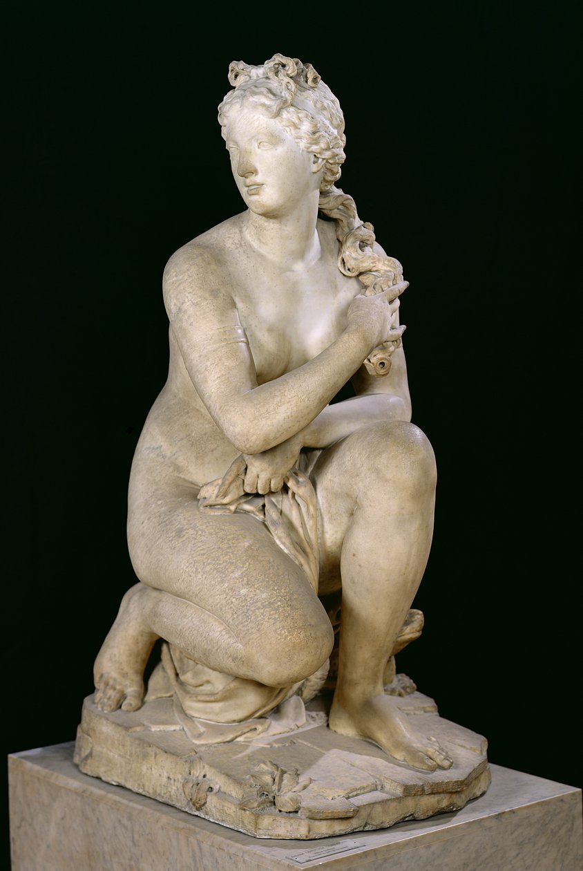 Venus hiipivä, 1686 (marmori) tekijältä Antoine Coysevox