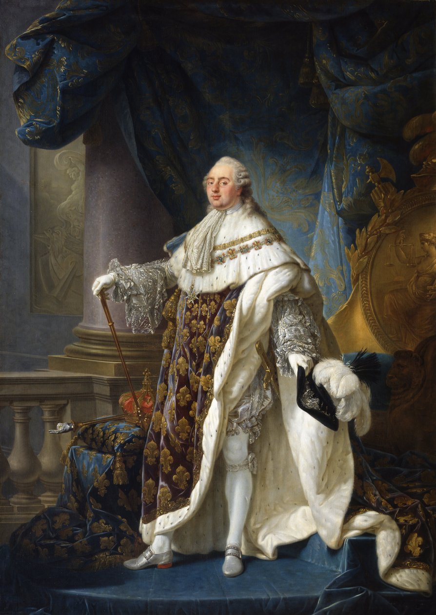 Ludvig XVI, Ranskan ja Navarran kuningas (1754-1793) tekijältä Antoine François Callet