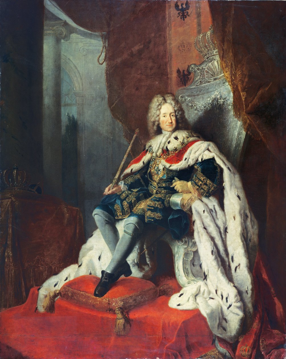 Preussin kuningas Frederick I tekijältä Antoine Pesne