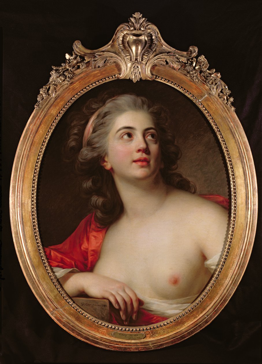 Bacchante, 1783 tekijältä Antoine Vestier