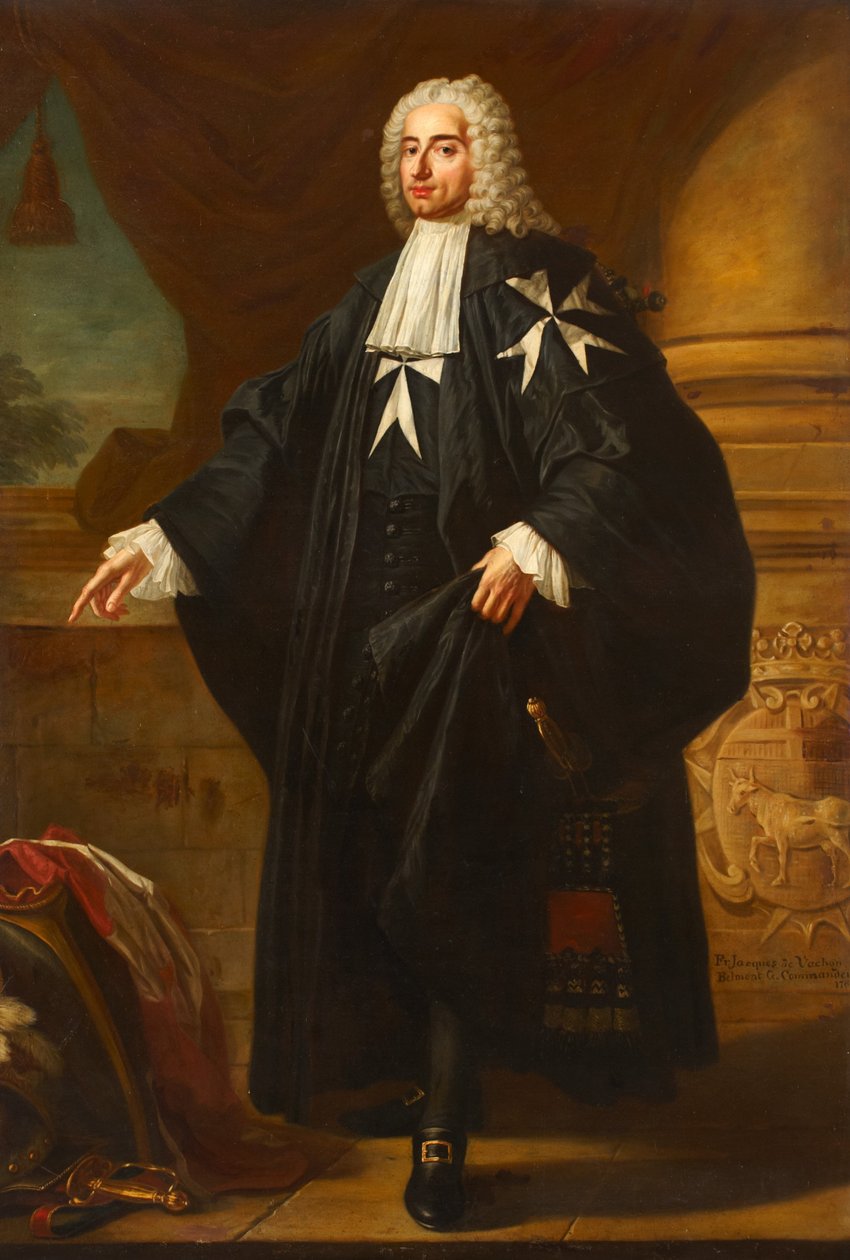 Jacques de Vachon Belmont, noin 1760. tekijältä Antoine de Favray