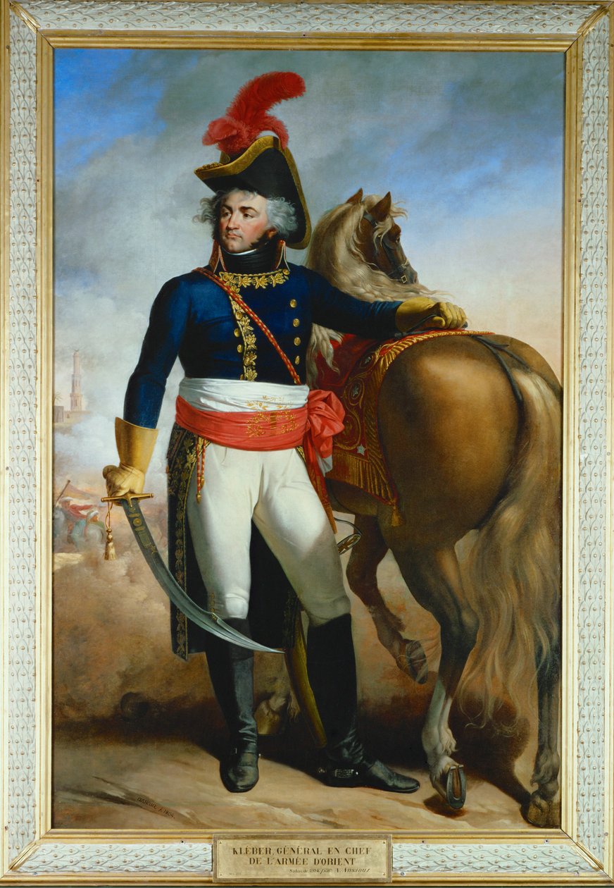 Kenraali Jean Baptiste Kleber ... (maalaus kankaalle) tekijältä Antoine Ansiaux