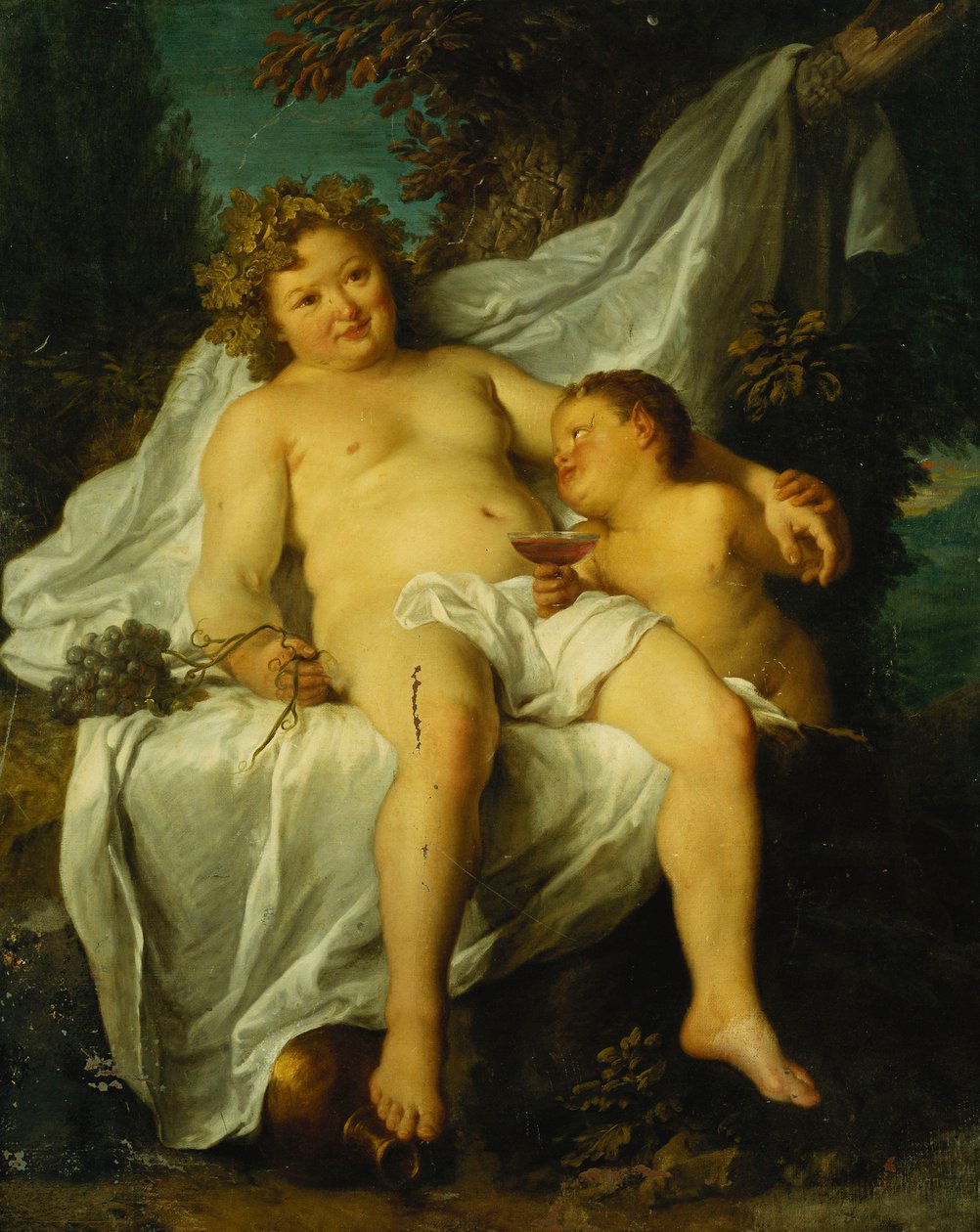 Humaltunut Silenus tekijältä Antoine Coypel