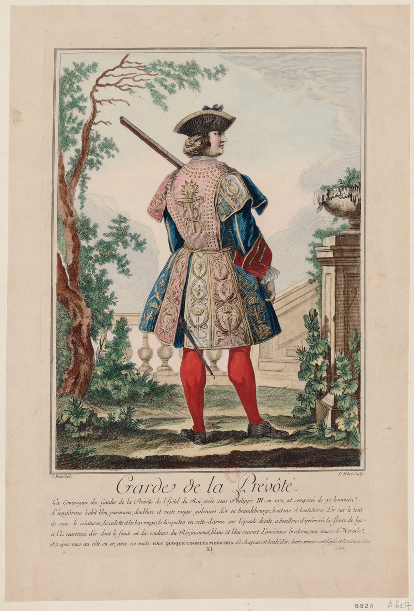 Provostivartijat, 1756. tekijältä Antoine Jean De Fehrt