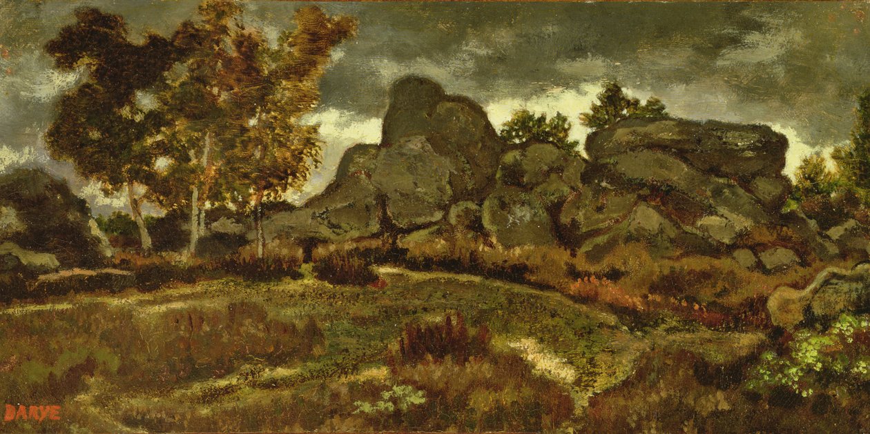 Metsä Fontainebleaussa tekijältä Antoine Louis Barye