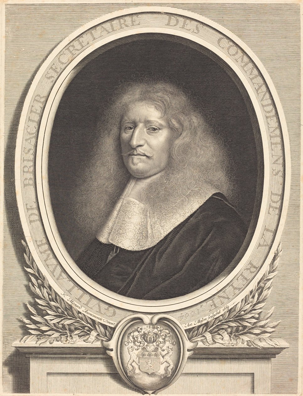 William of Brisacier tekijältä Antoine Masson after Nicolas Mignard