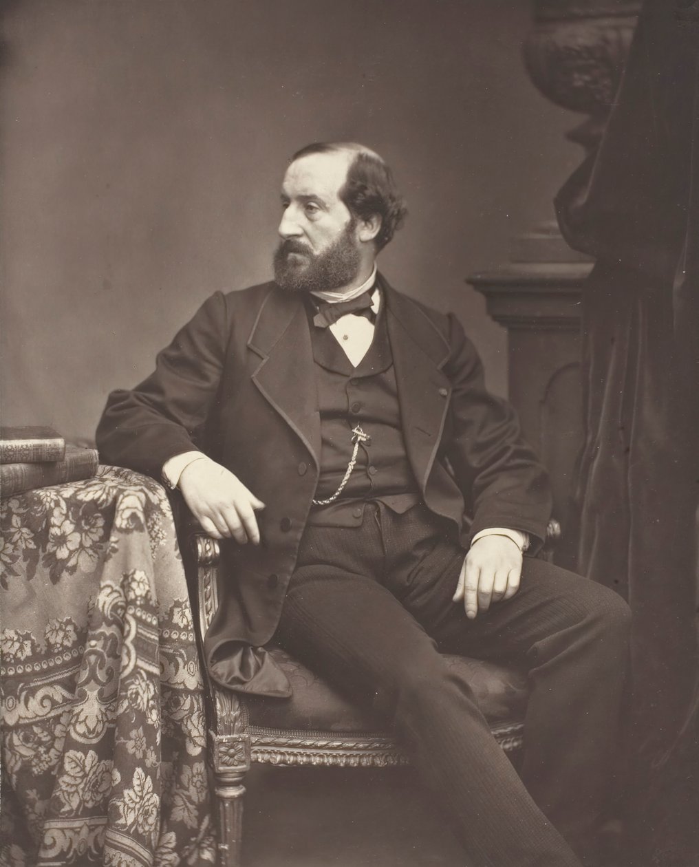 Émile Augier [ranskalainen näytelmäkirjailija], 187684. tekijältä Antoine Samuel Adam Salomon