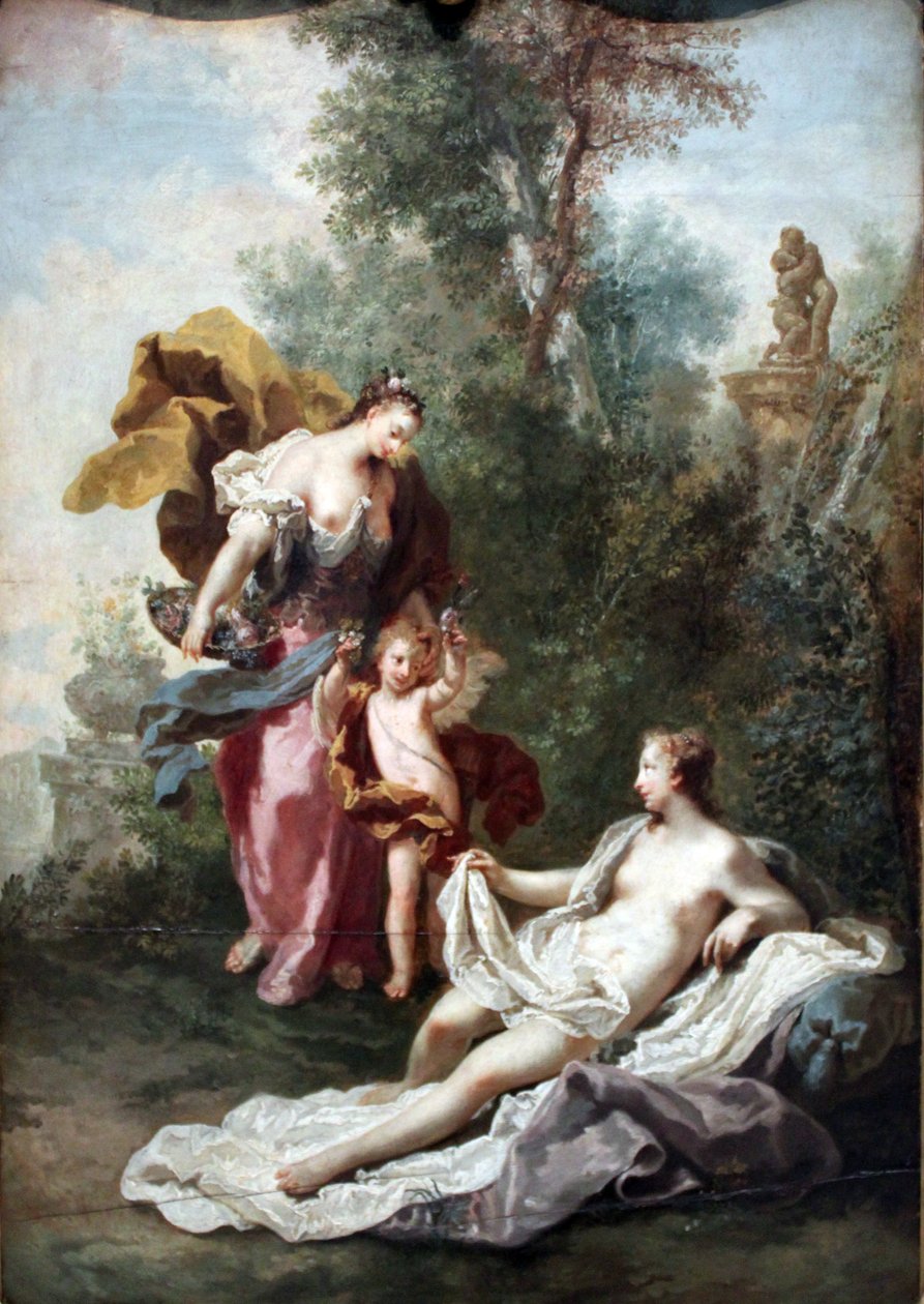 Flora ja Venus (Der Frühling) tekijältä Anton Kern