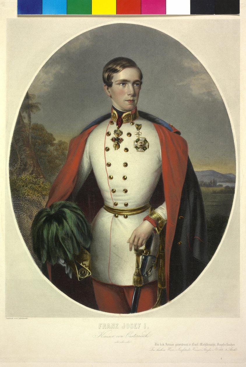 Itävallan keisari Franz Joseph I tekijältä Anton Einsle