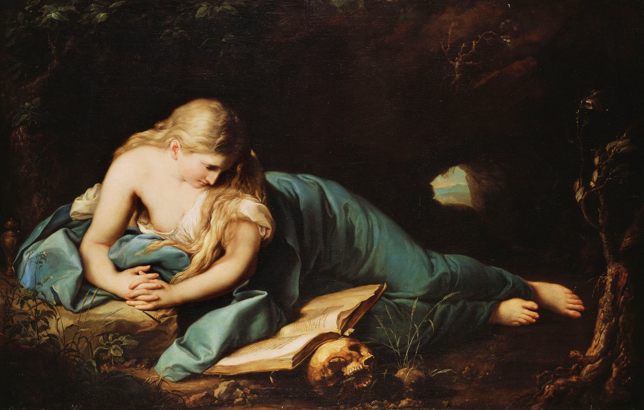 Pyhä Maria Magdalena, tekijältä Anton Graff