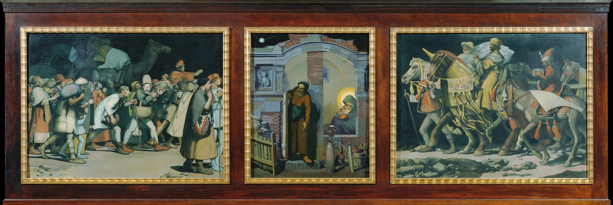 Joulun triptyykki tekijältä Anton Josef von Kenner