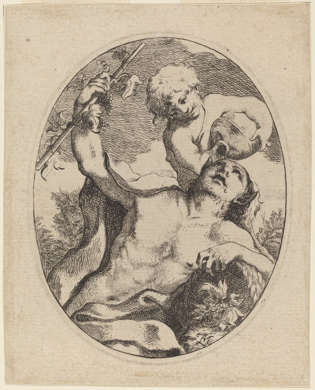 Bacchus tekijältä Anton Maria Zanetti II