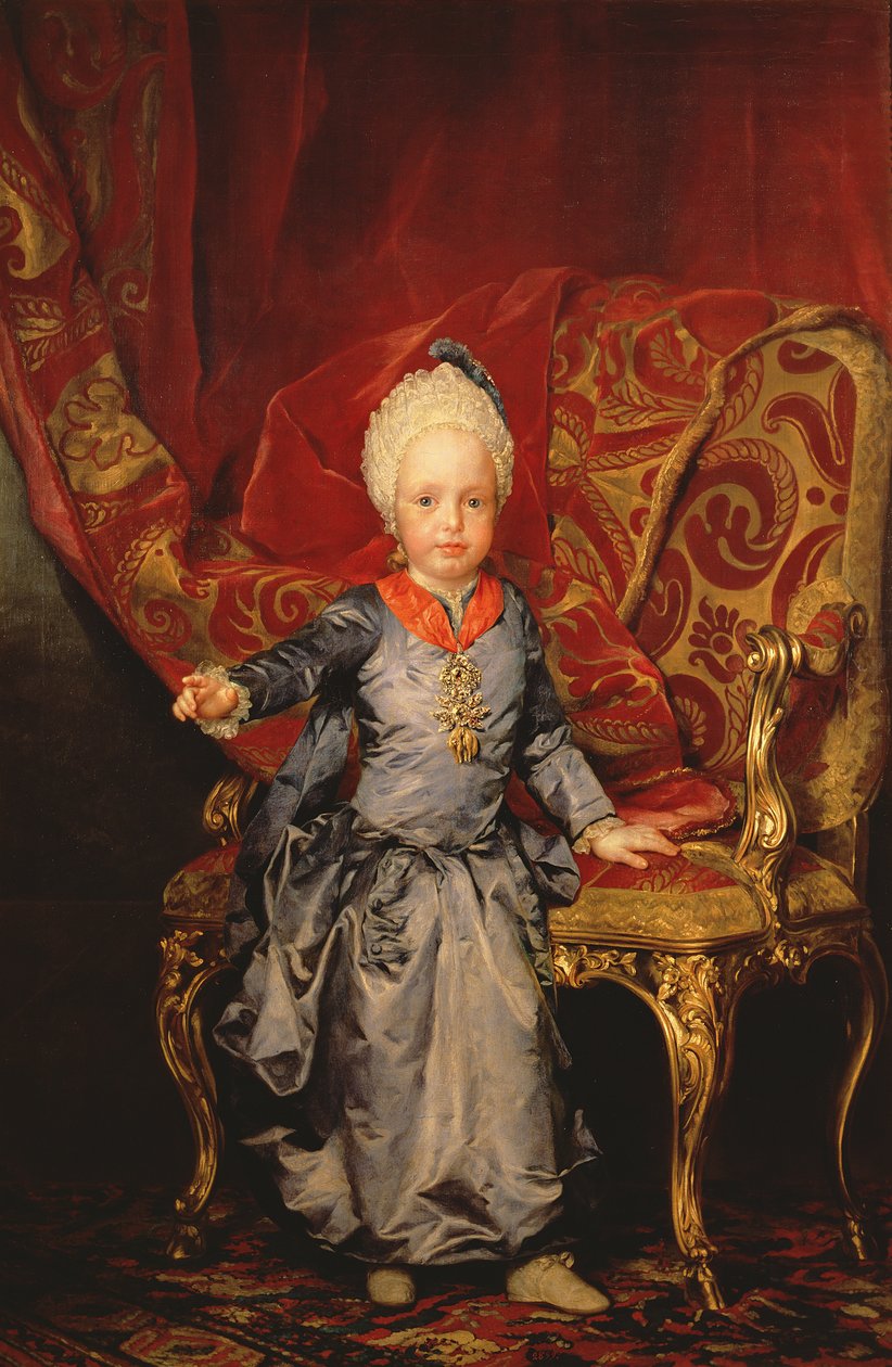 Itävallan arkkiherttua Franciscus tekijältä Anton Raphael Mengs
