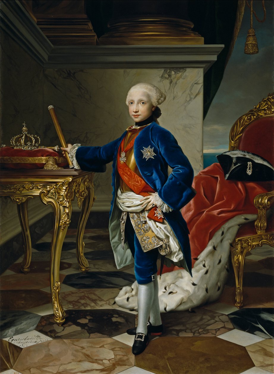 Napolin Ferdinand IV tekijältä Anton Raphael Mengs