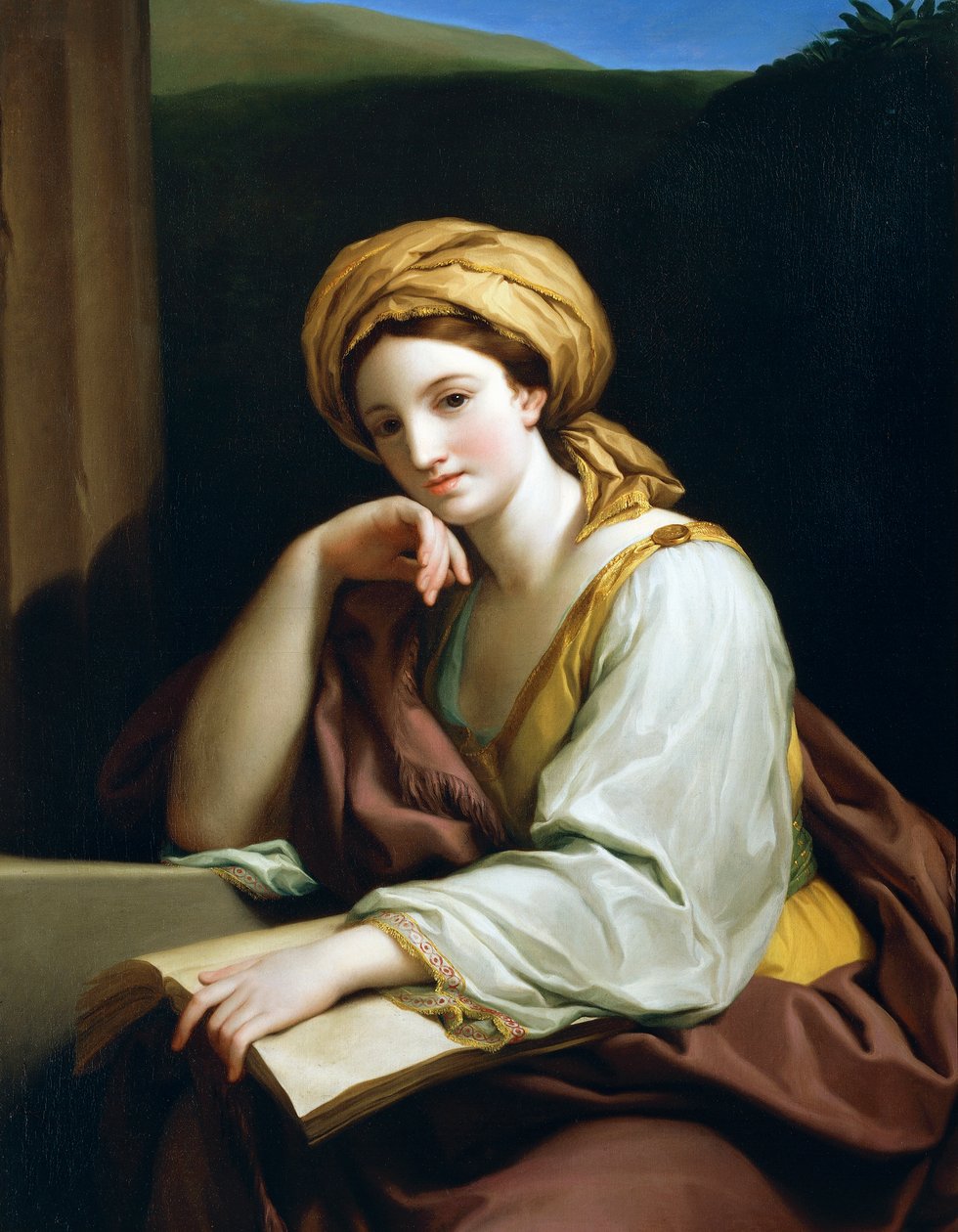 Sybil, kirjoittanut Anton Raphael Mengs tekijältä Anton Raphael Mengs