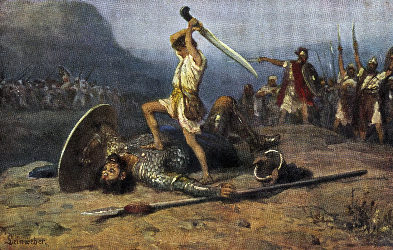 Daavid ja Goljat - Raamattu tekijältä Anton Robert Leinweber