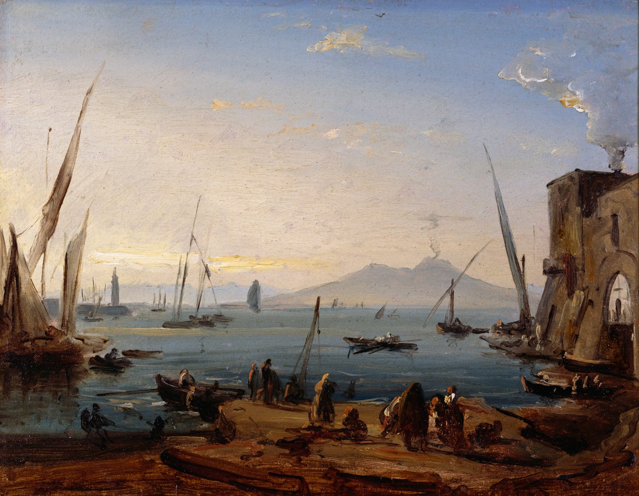 Cape Posillipo tekijältä Anton Sminck Pitloo