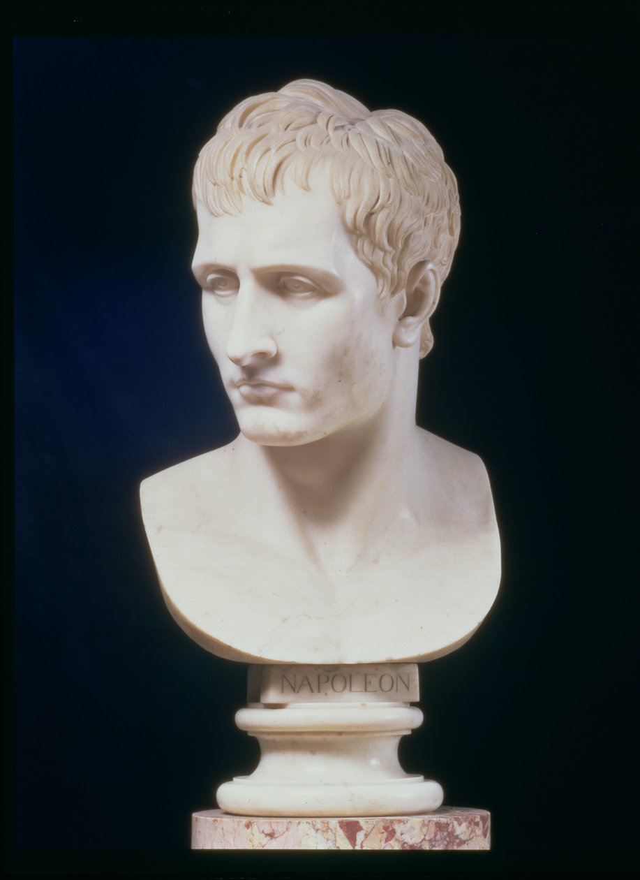 Napoleon Bonaparten muotokuva (marmori) tekijältä Antonio Canova
