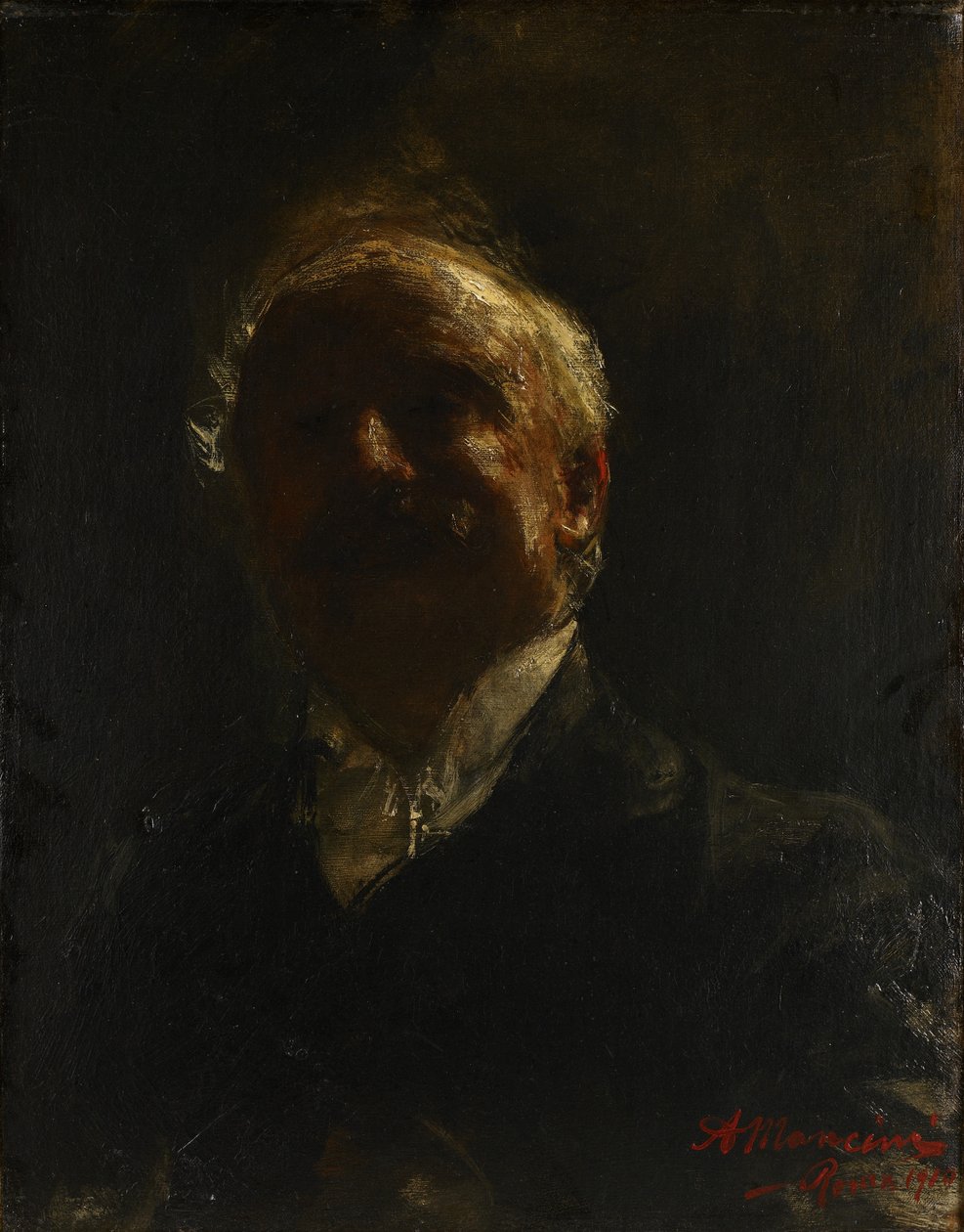 Omakuva, 1910 tekijältä Antonio Mancini