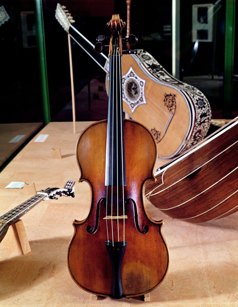 Stradivarin viulu, Cremona, 1699 (kuva; tekijältä Antonio Stradivari