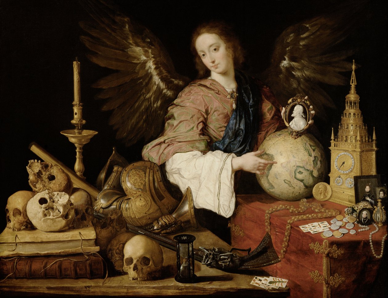 Turhamaisuuden allegoria tekijältä Antonio de Pereda  