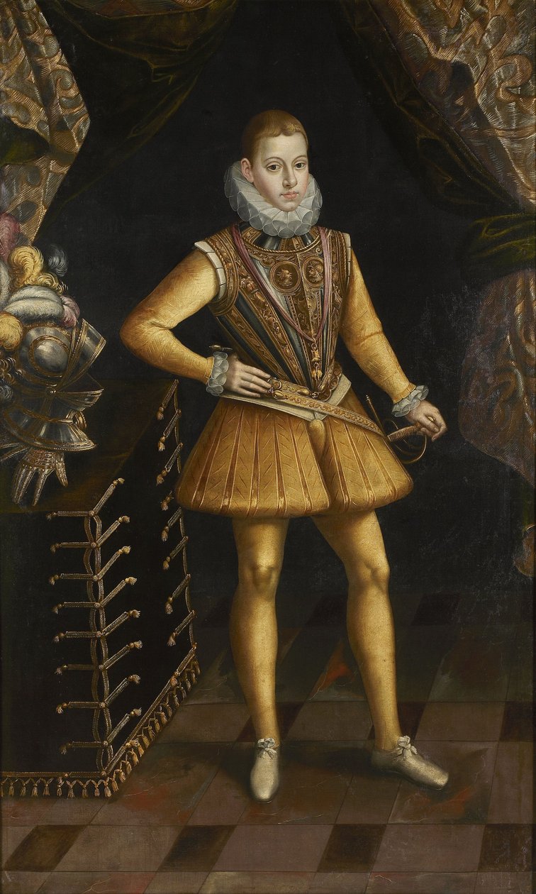 Espanjan Philip III: n muotokuva tekijältä Antonio de Succa