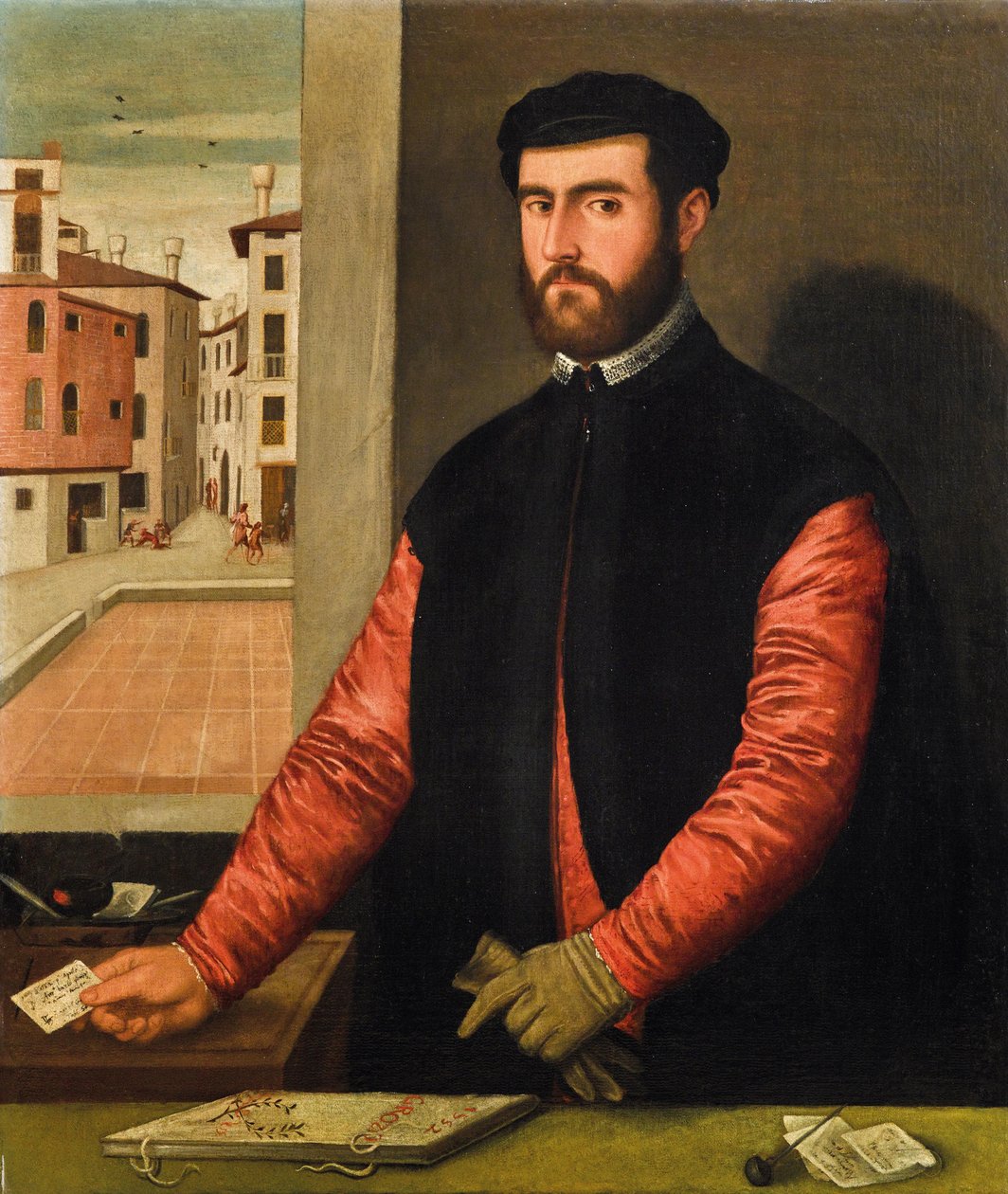 Omakuva, 1552. tekijältä Antonio Badile