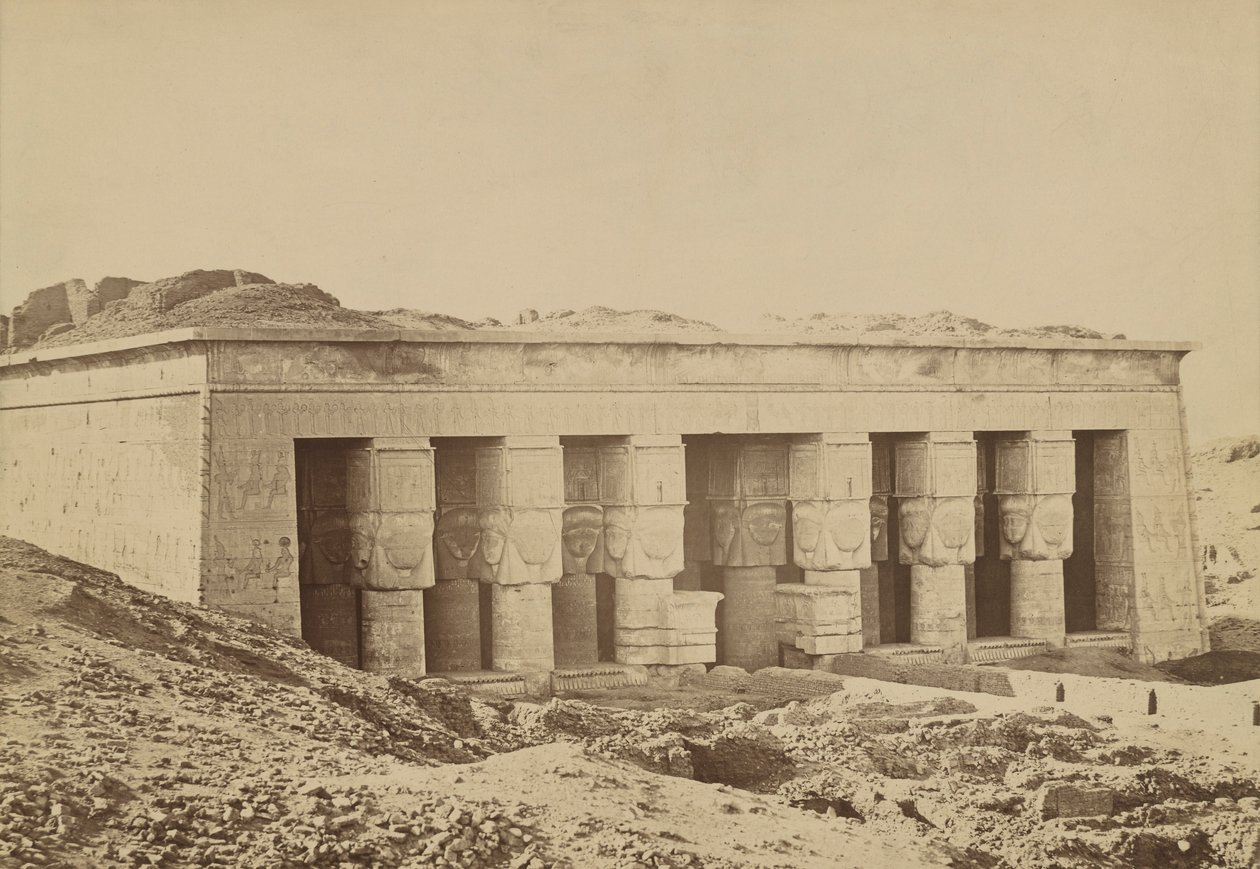 Dendera: Fa?ade tekijältä Antonio Beato