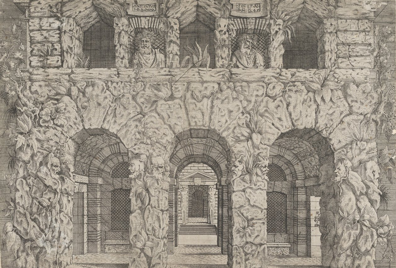 Grotto, n. 1545. tekijältä Antonio Fantuzzi