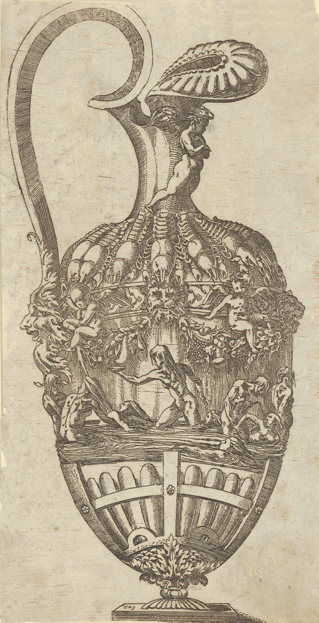 Maljakko, 1543. tekijältä Antonio Fantuzzi