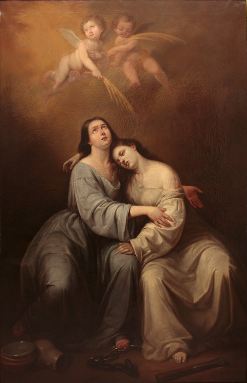 Saint Justa ja Saint Rufina tekijältä Antonio María Esquivel