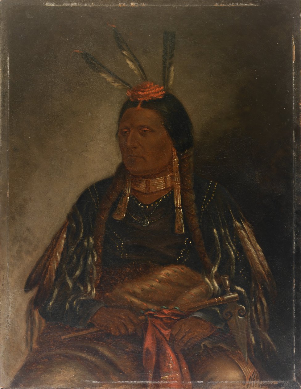 Che-tan-ce-ta Yellow Hawk, ca. 1887. tekijältä Antonio Zeno Shindler