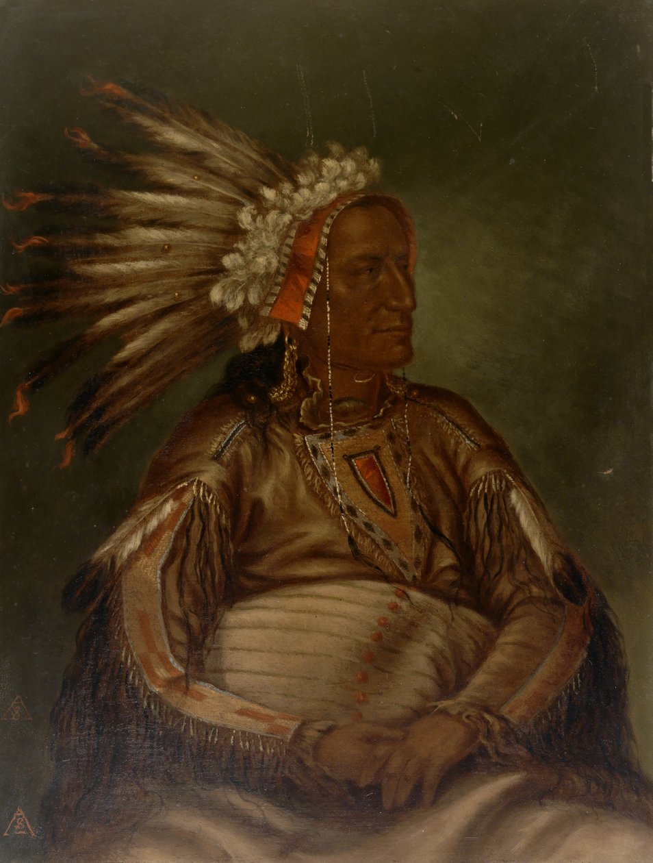 The Fighting Kill Red Plume, n. 1887. tekijältä Antonio Zeno Shindler